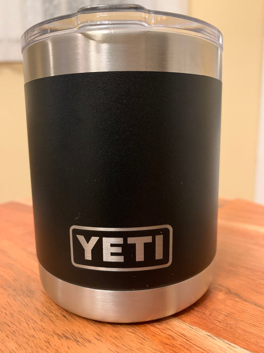 Official Yeti Ramblers with Curved Logo