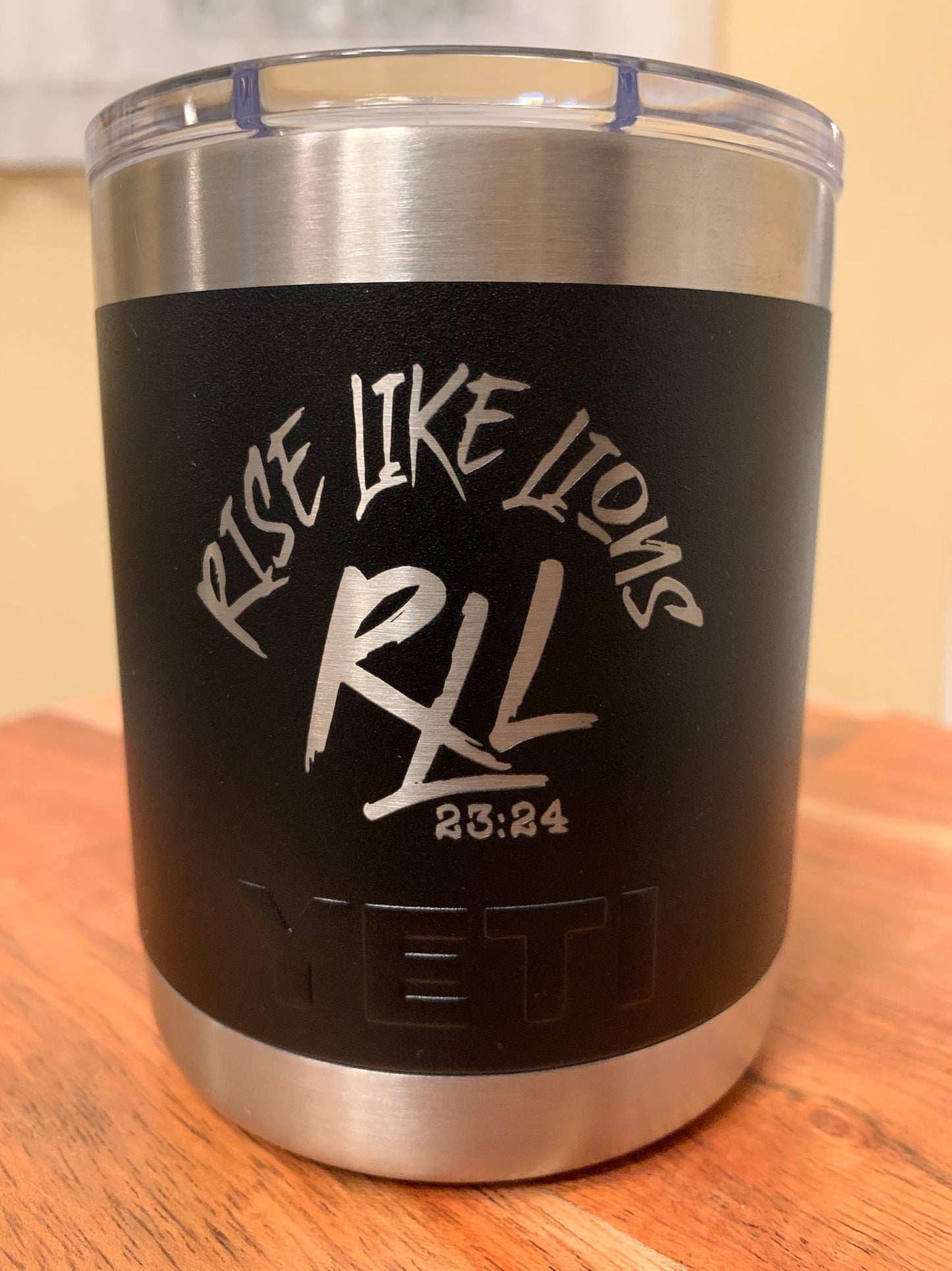 Official Yeti Ramblers with Curved Logo